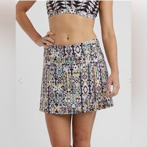 NWT TITLE NINE Aquamini Skirt - Anatolia Swim Cover-Up Size Large